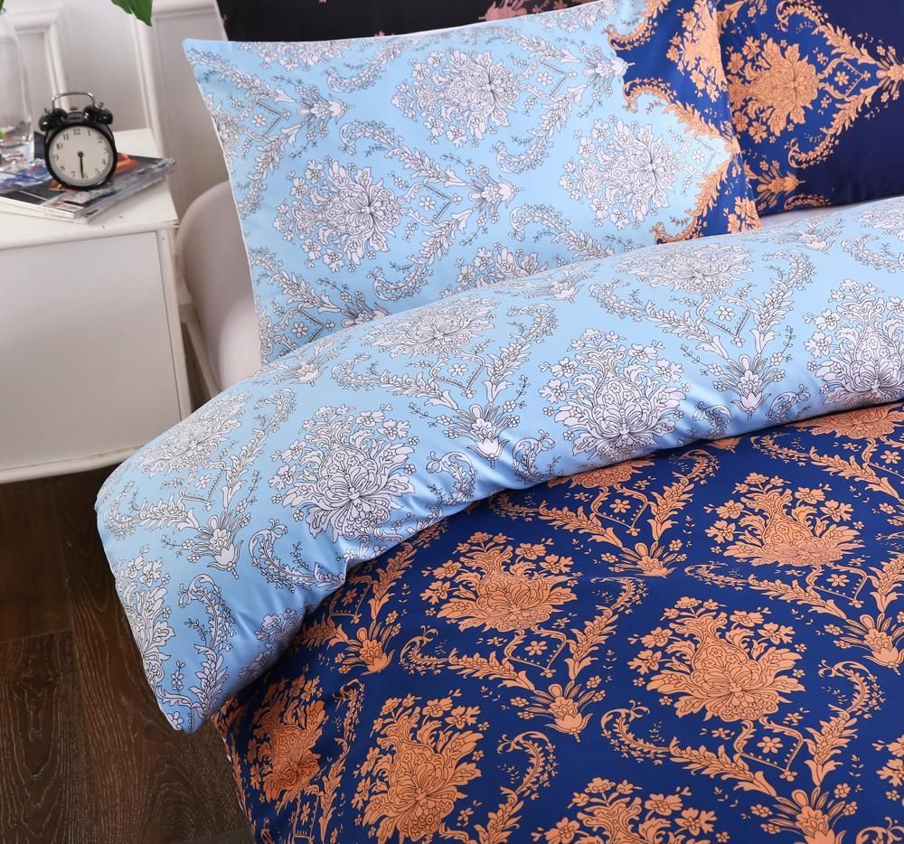 3D European Style Navy Bedding Set Bedroom Decor 3d european style navy bedding set bedroom decor 6890