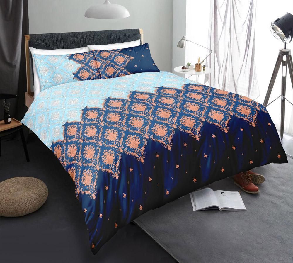 3D European Style Navy Bedding Set Bedroom Decor 3d european style navy bedding set bedroom decor 8769