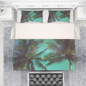3d green coconut tree bedding set bedroom decor 6602 scaled