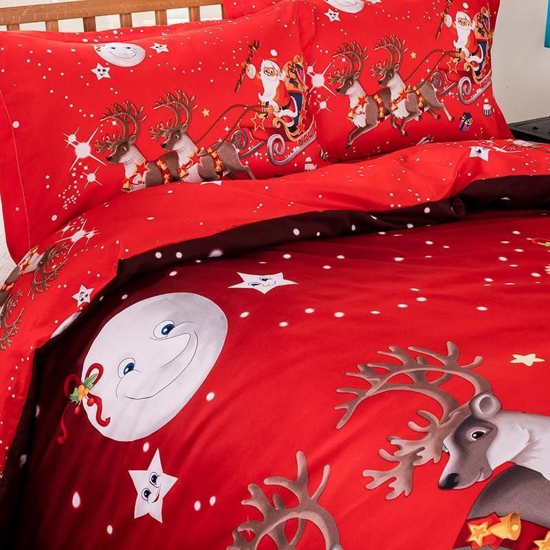 3D Merry Christmas Santa Printed Bedding Set Bedroom Decor 3d merry christmas santa printed bedding set bedroom decor 8513
