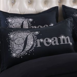 3D Smile Black Bedding Set Bedroom Decor 2 3d smile black bedding set bedroom decor 5292