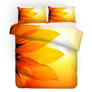 3d sunflowers petal bedding set bedroom decor 8281