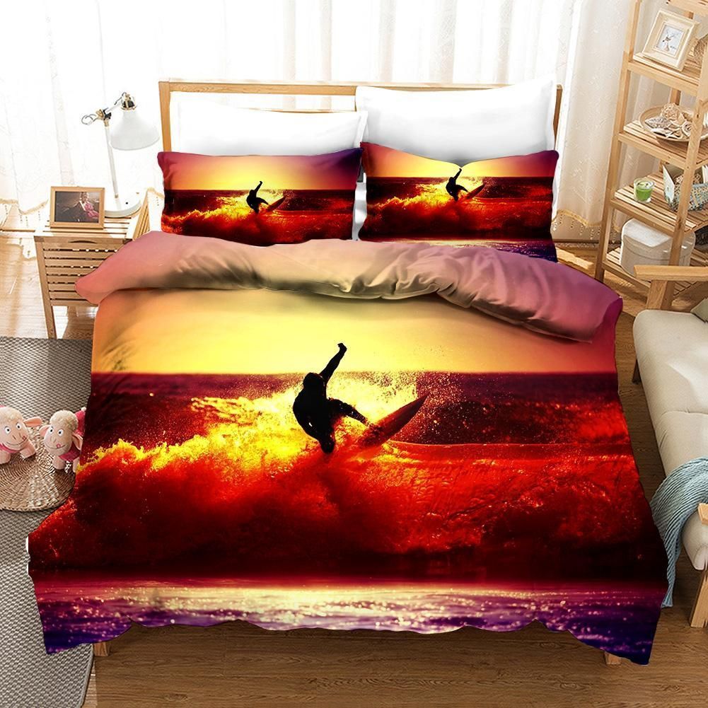 3d surfer sea bedding set bedroom decor 2695
