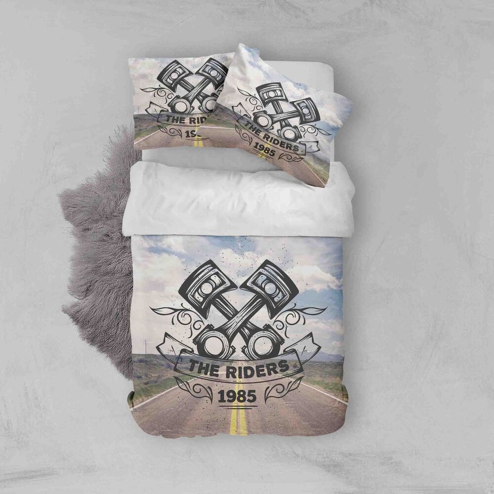 3D The Riders 1985 Bedding Set Bedroom Decor 3d the riders 1985 bedding set bedroom decor 7760