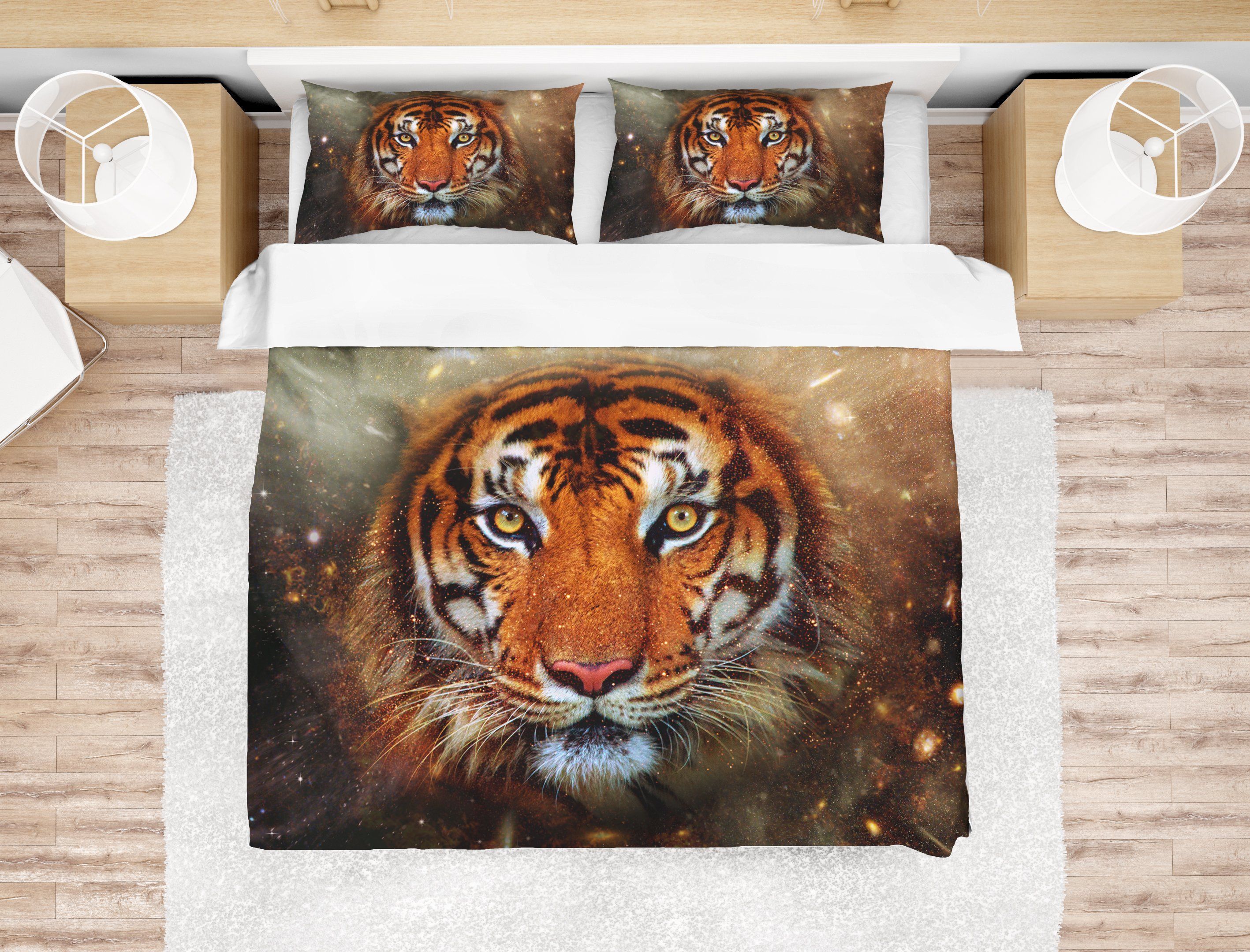 3d tiger face bedding set bedroom decor 8757 scaled