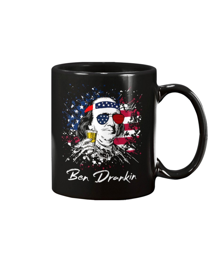 4th-Of-July-Mug-Independence-Day-Gift-Ben-Drankin-Benjamin-Franklin-American-Flag-Mug-1 Independence Day Gift