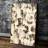4th Of July Pattern Canvas