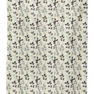 70s style interior design 3d printed tablecloth table decor 2350