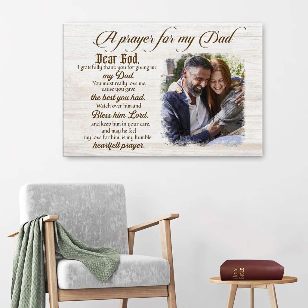 A-Prayer-For-My-Dad-Custom-Photo-Canvas-Wall-Art-1 A Prayer For My Dad Custom Photo Canvas Wall Art 1
