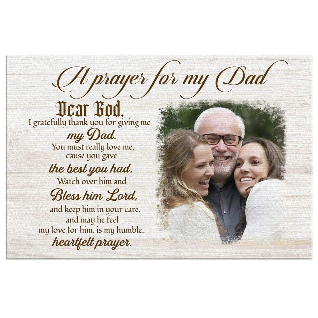 A-Prayer-For-My-Dad-Custom-Photo-Canvas-Wall-Art-2 A Prayer For My Dad Custom Photo Canvas Wall Art 2