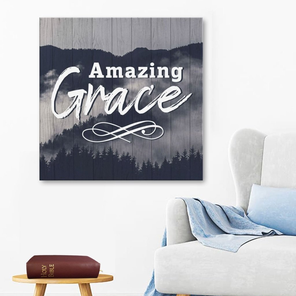 Amazing Grace Canvas Wall Art