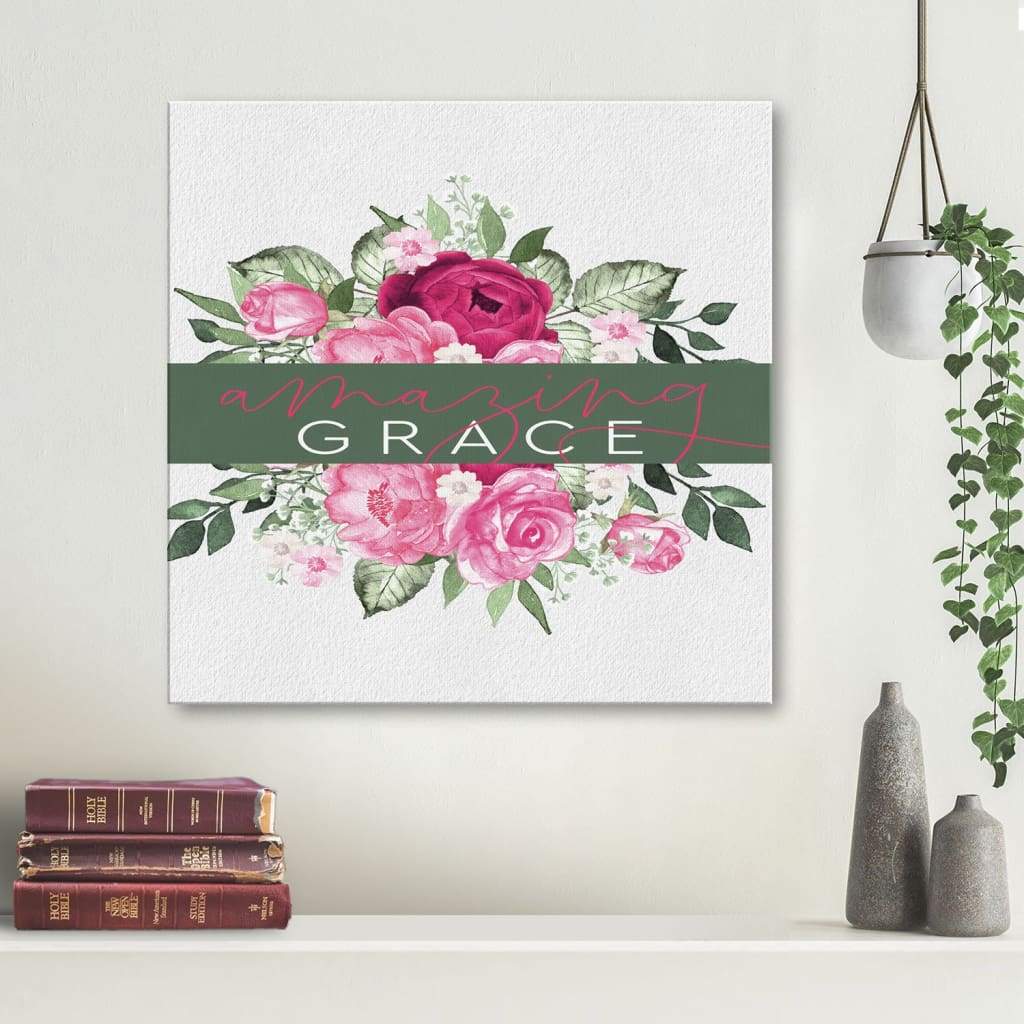 Amazing Grace Canvas Wall Art