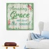 Amazing Grace How Sweet The Sound Canvas Wall Art