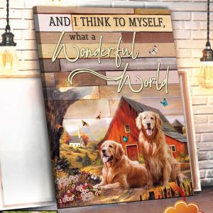 And I Think To Myself Custom Canvas Prints Wall Art Decor 3