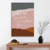 And In Every Season I Will Praise Him Canvas Wall Art