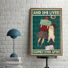 And She Lived Happily Ever After Canvas