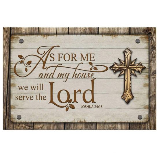 As For Me And My House We Will Serve The Lord Joshua 24:15 Canvas - Bible Verse Wall Art 2 As For Me And My House We Will Serve The Lord Joshua 2415 Canvas Bible Verse Wall Art 2