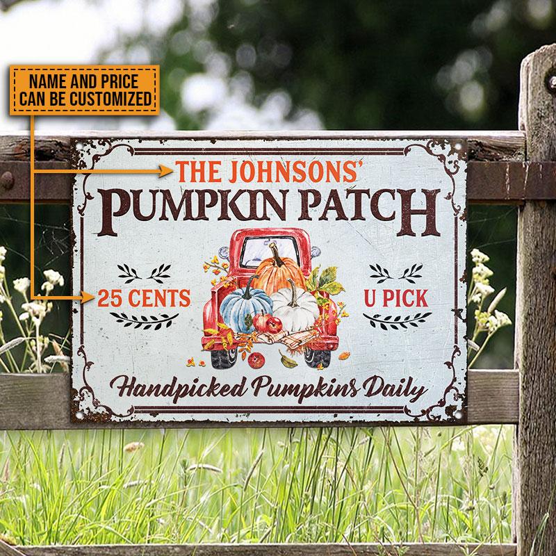 Autumn Farm Pumpkins Patch