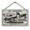 Bad Jokes And Half Truths Hunting - Personalized Custom Wood Rectangle Sign