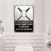 Baseball Players Short Bats Half Customized Classic Metal Signs