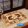 Bass Fishing Personalized Custom Name Doormat Welcome Mat