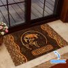 Bass Fishing Personalized Custom Name Doormat Welcome Mat