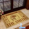 Bass Fishing Personalized Custom Name Doormat Welcome Mat