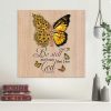 Be Still And Know That I Am God Psalm 46:10 Canvas Wall Art