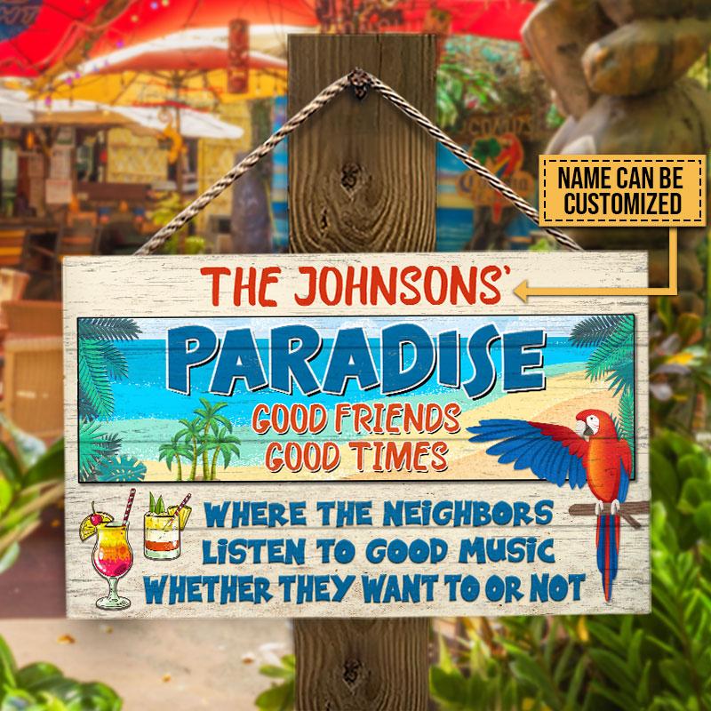 Beach Parrot Paradise Good Music