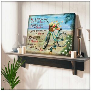 Beautiful Beach And Turtle Canvas Live It Wall Art Decor 3