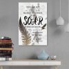 Bible Verse Wall Art: Those Who Hope In The Lord Isaiah 40:31 Canvas Print
