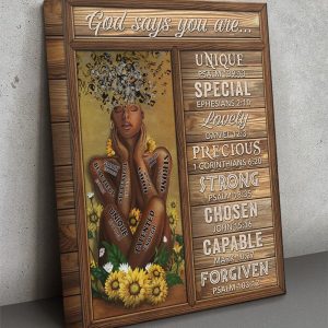 Black Girl Canvas