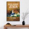 Blessed Assurance Jesus Is Mine Canvas Wall Art
