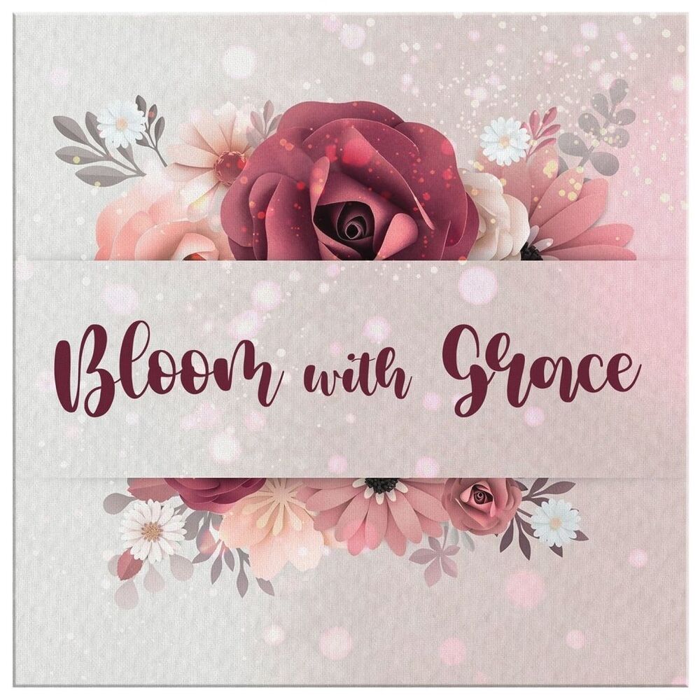 Bloom-With-Grace-Canvas-Wall-Art-2 Bloom With Grace Canvas Wall Art 2