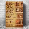 Books Give A Soul Canvas