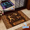 Boxing Personalized Custom Name Doormat Welcome Mat
