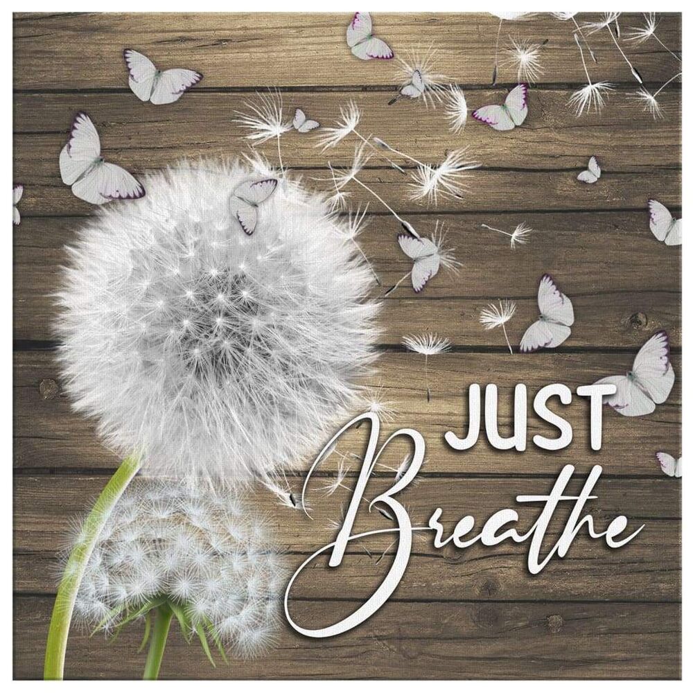 Brown-Just-Breathe-Canvas-Wall-Art-2 Brown Just Breathe Canvas Wall Art 2 2