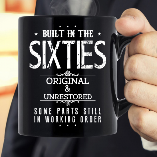 Built-In The Sixties Original And Unrestored Mug