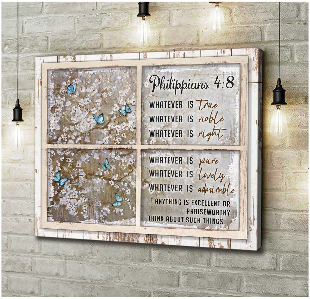 Butterflies-Whatever-Farmhouse-Canvas-Prints-Wall-Art-Decor-3 Butterflies Whatever Farmhouse Canvas Prints Wall Art Decor 3
