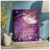 Butterfly Because Someone We Love Is In Heaven Canvas Prints Wall Art Decor
