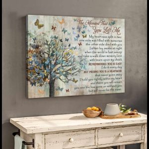 Butterfly Canvas The Moment That You Left Me Wall Art Decor 3 Butterfly Canvas The Moment That You Left Me Wall Art Decor 3