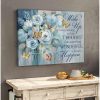 Butterfly Canvas Wake Up Wall Art Decor