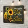 Butterfly Canvas Wall Art- Motivational Quotes Canvas - Butterfly God