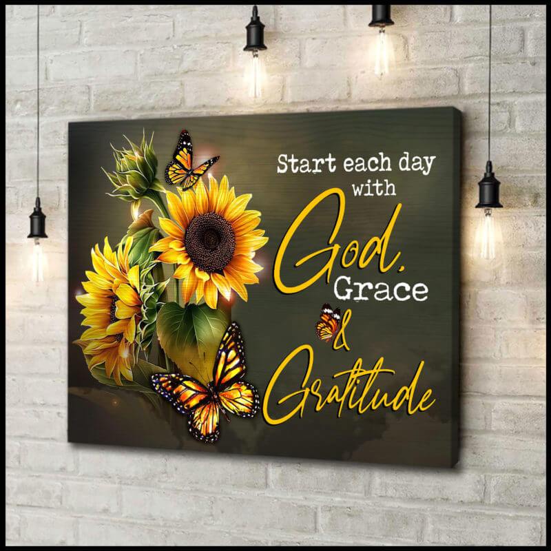 Butterfly-Canvas-Wall-Art-Motivational-Quotes-Canvas-Butterfly-God-Grace-And-Gratitude-Canvas Butterfly Canvas Wall Art- Motivational Quotes Canvas - Butterfly God