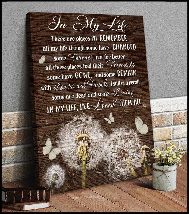 Butterfly-Canvas-Wall-Art-Motivational-Quotes-Canvas-Stunning-Butterfly-And-Dandelion-Canvas-In-My-Life-Wall-Art-Decor Butterfly Canvas Wall Art - Motivational Quotes Canvas - Stunning Butterfly And Dandelion Canvas In My Life Wall Art Decor