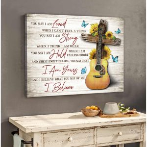 Butterfly Canvas You Say Wall Art Decor