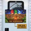 Camping Gnomes Let's Get Toasted Custom Wood Rectangle Sign