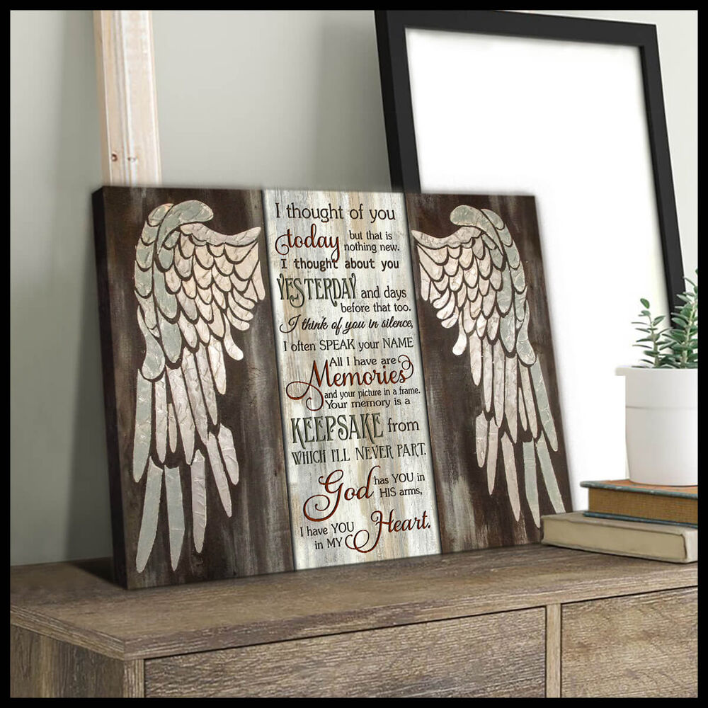 Canvas Angel I Thought Of You