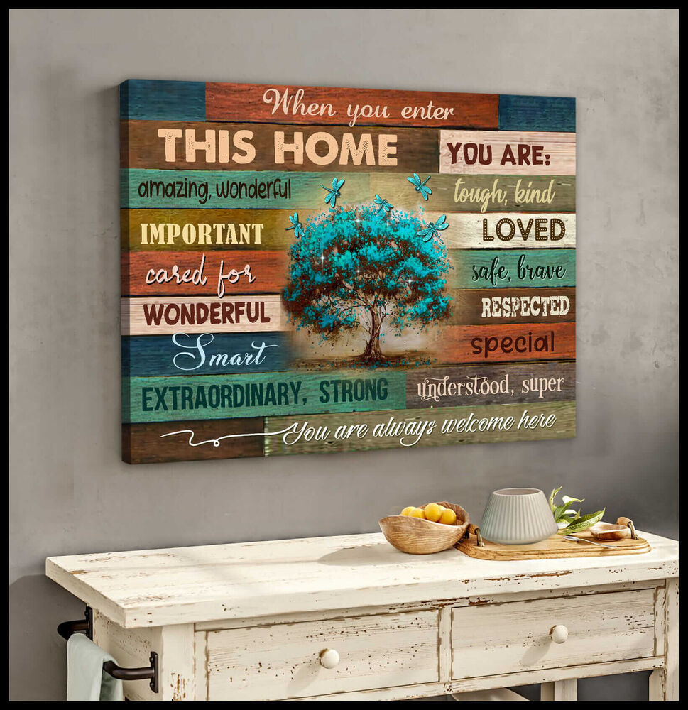 Canvas-Dragonfly-When-You-Enter-This-Home-1 Canvas Dragonfly When You Enter This Home 1