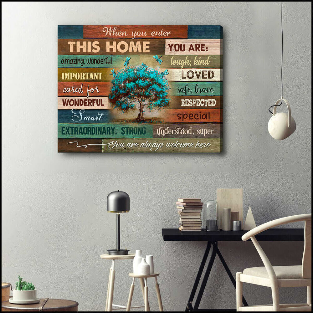 Canvas-Dragonfly-When-You-Enter-This-Home-2 Canvas Dragonfly When You Enter This Home 2